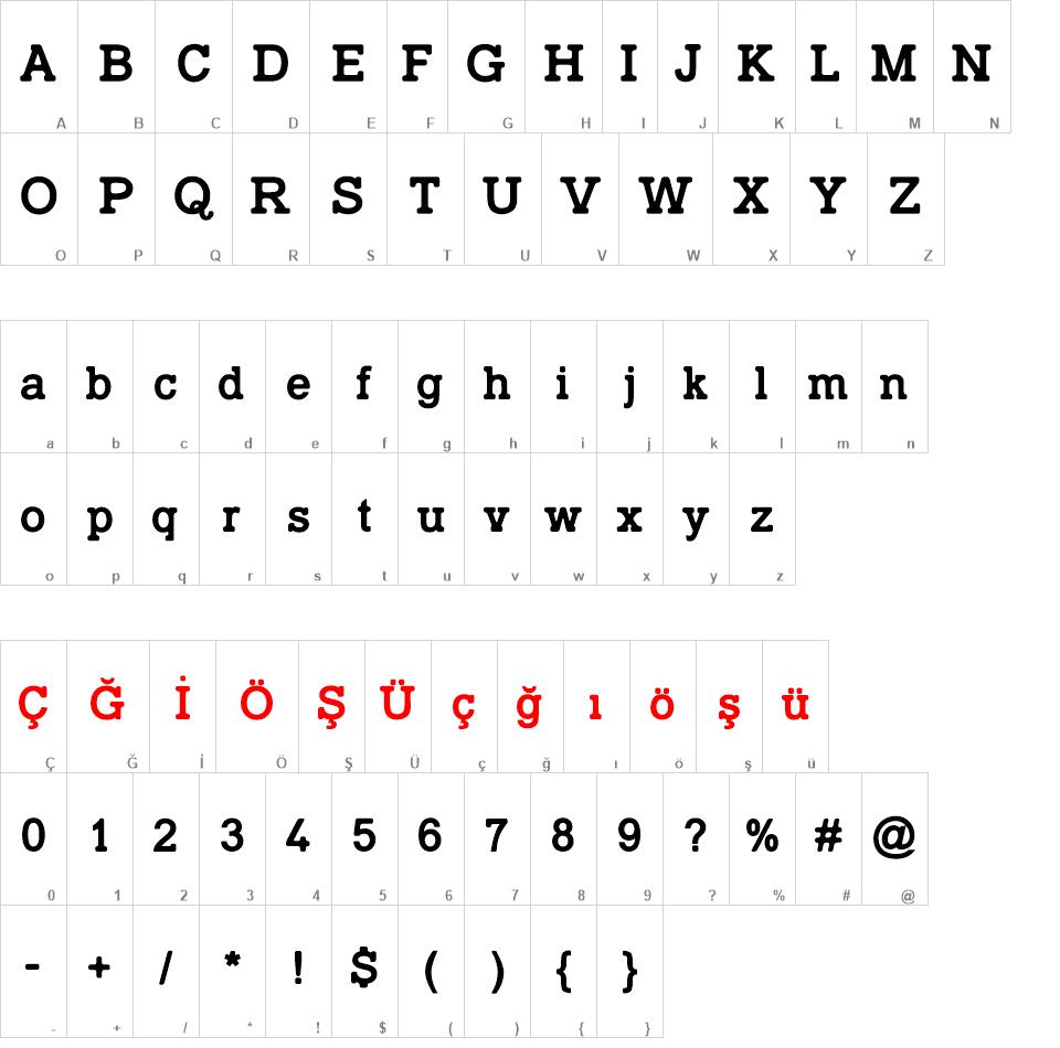 TypoSlab Irregular font