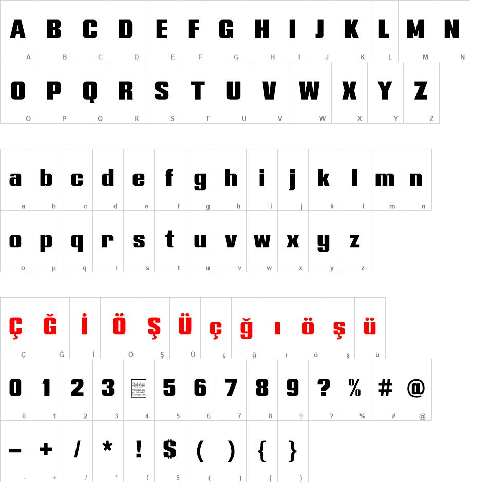 Typoline Expanded font