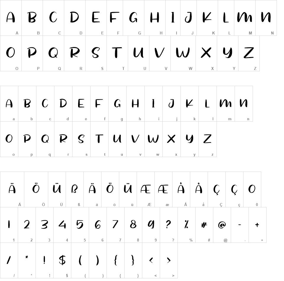 Hello Candy font