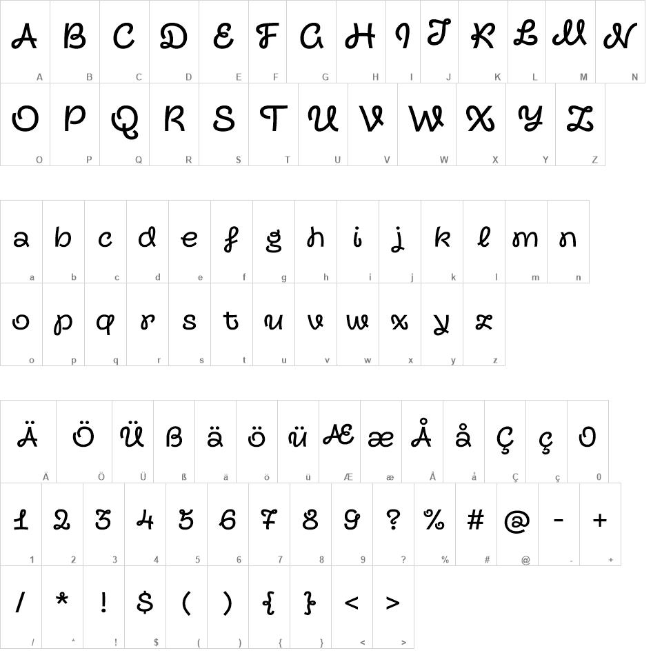 Transforma Script font