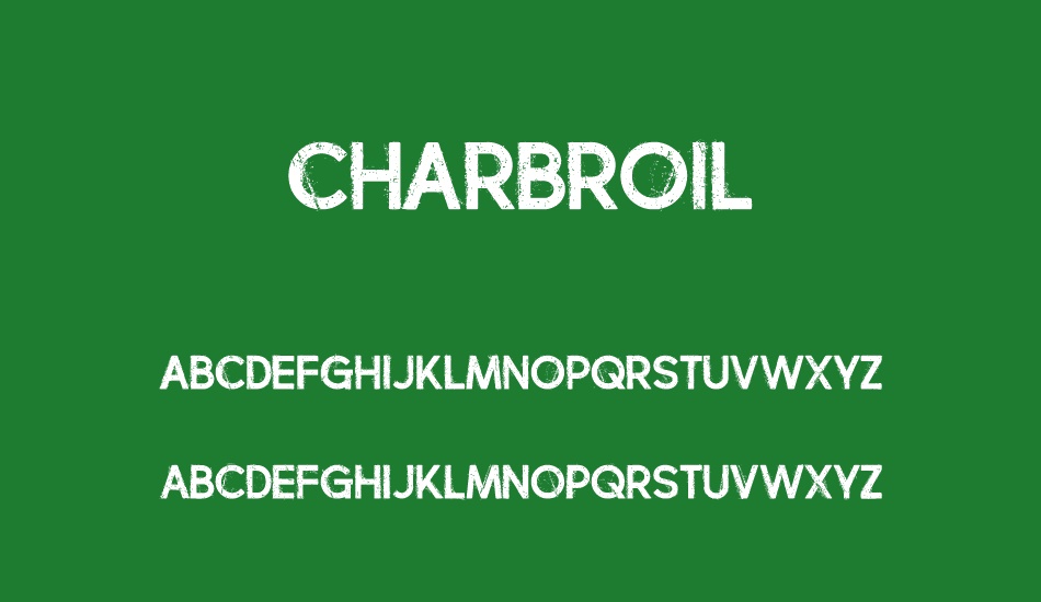 charbroil font