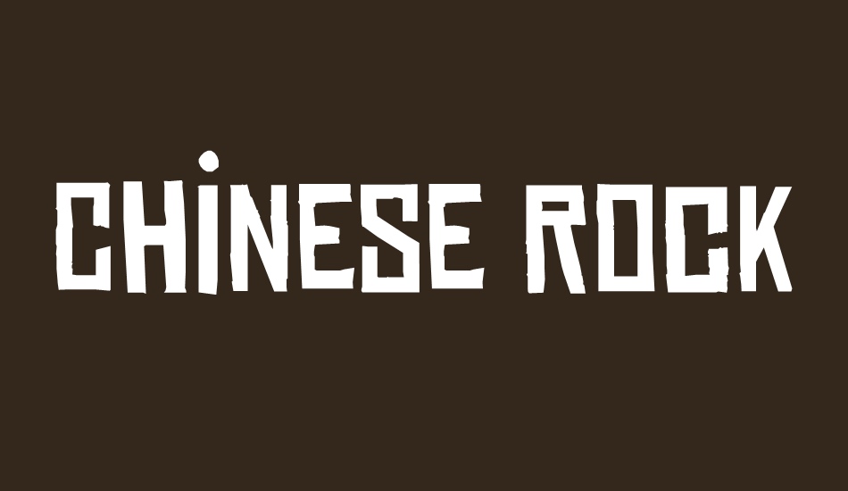 chinese-rocks font big