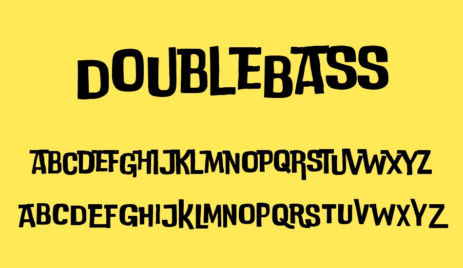 doublebass font