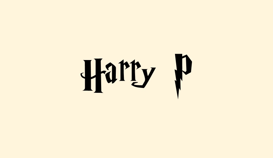 harry potter font style free download