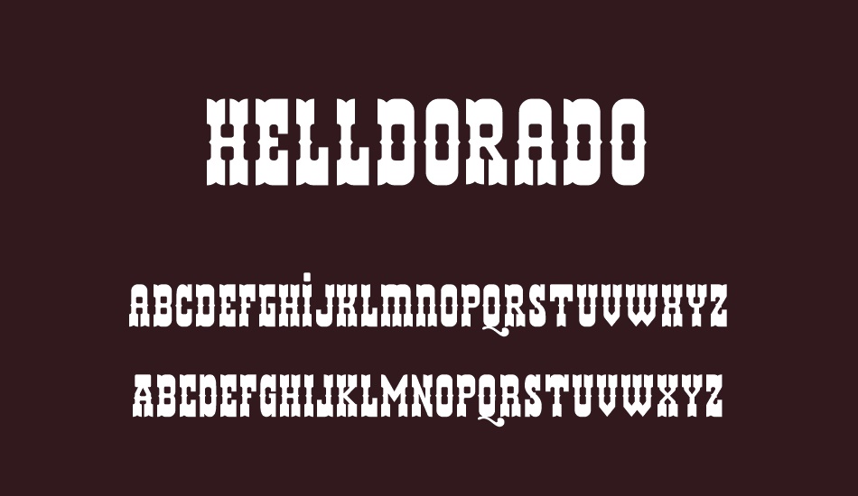 helldorado font