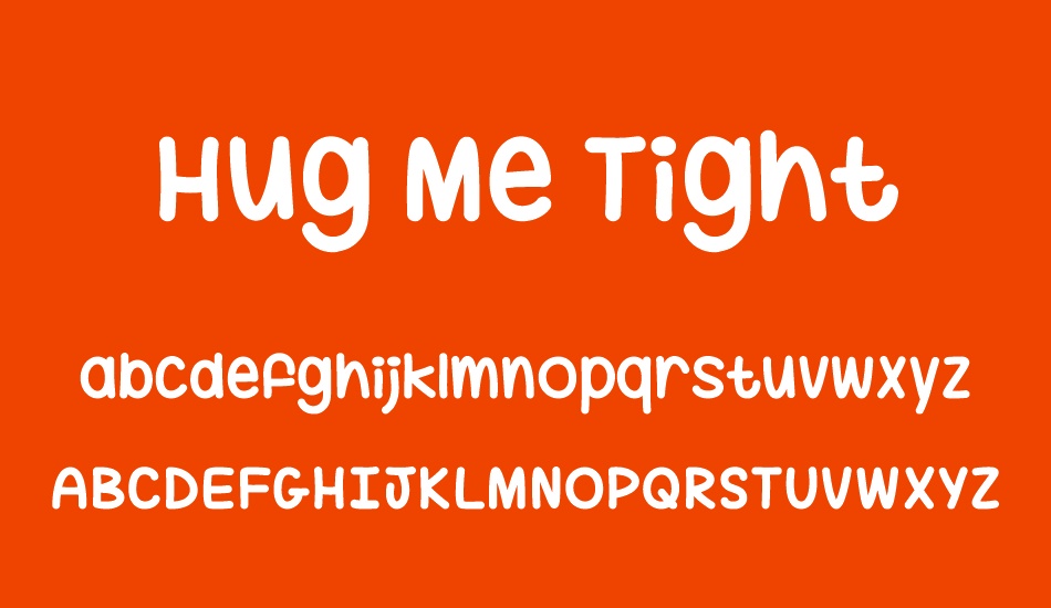 hug-me-tight font