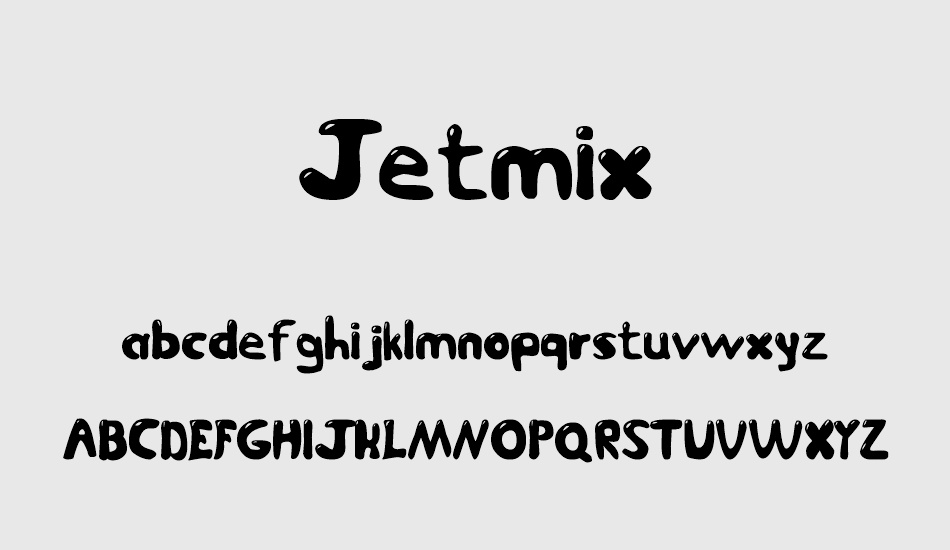 jetmix font