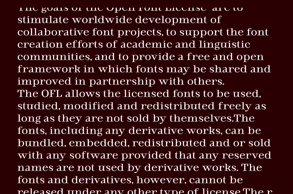 Magnirum Serif font 1