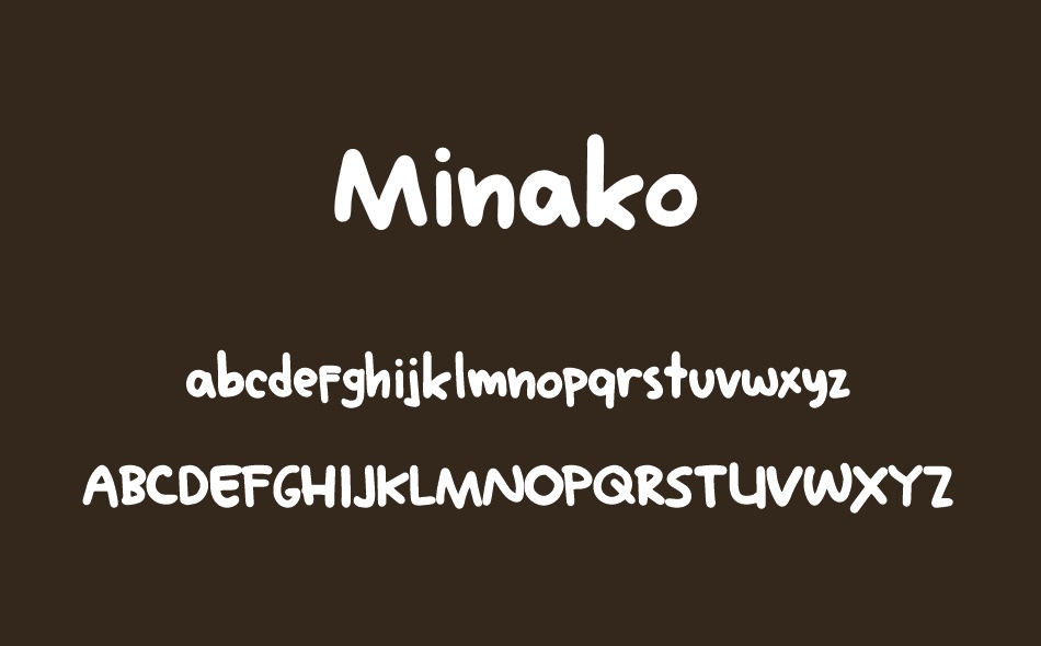 Minako font