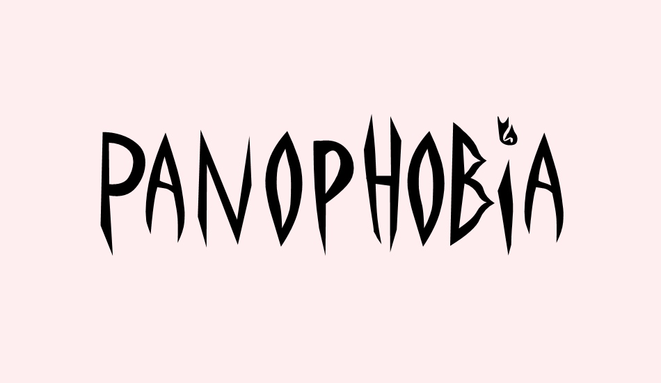 panophobia font big