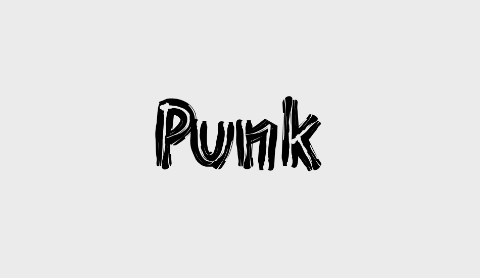 punk font big