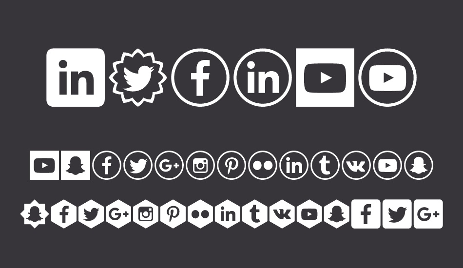 social-shapes font