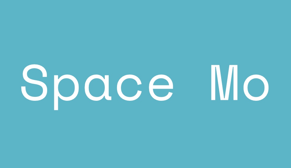 space-mono font big