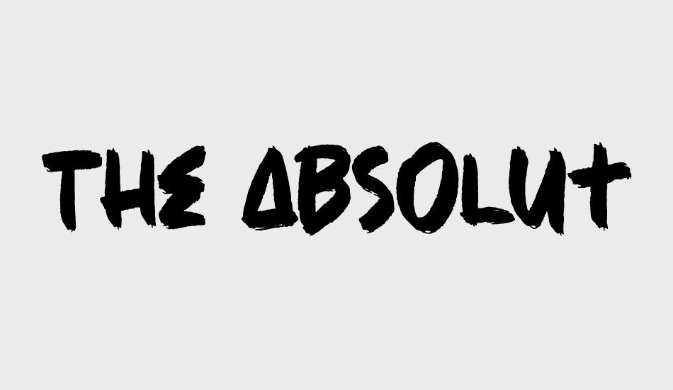 the-absolute-brush font big