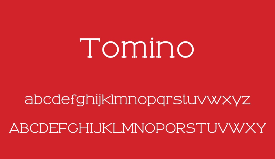 tomino-personal-use-only font