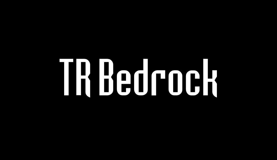 tr-bedrock font big