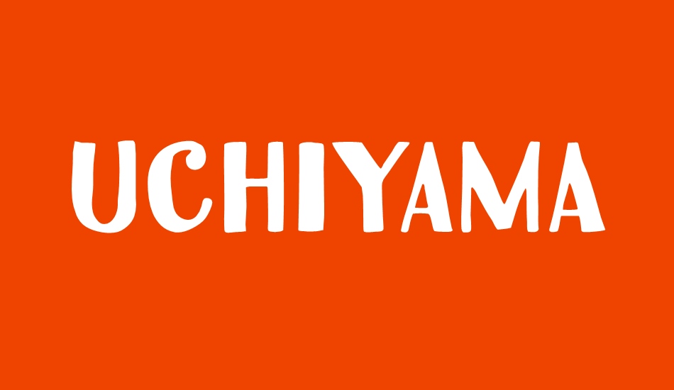 uchiyama font big