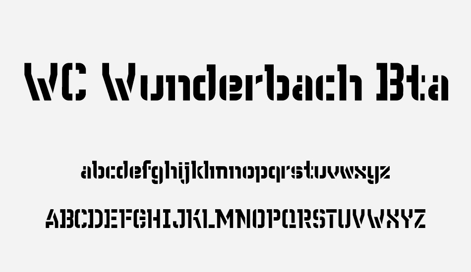 wc-wunderbach-bta font