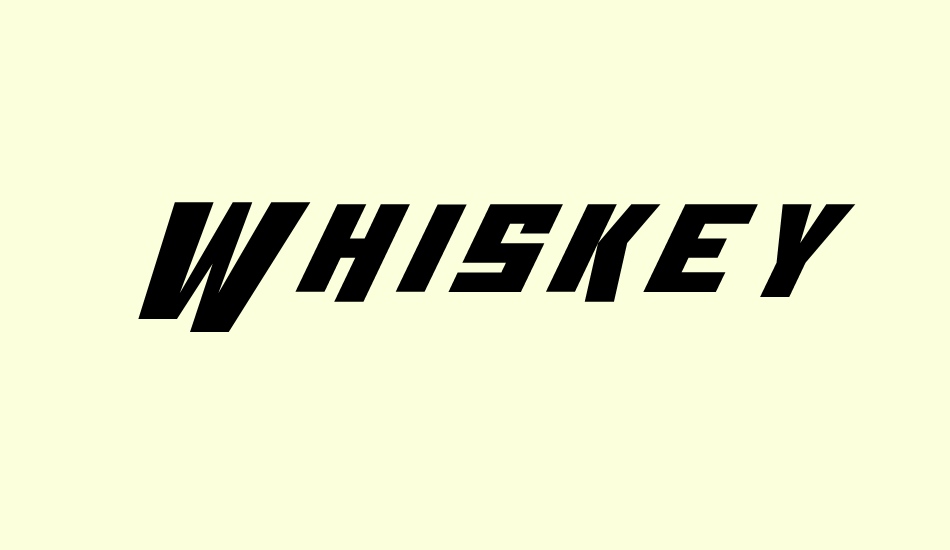 whiskey-bravo-victor font big