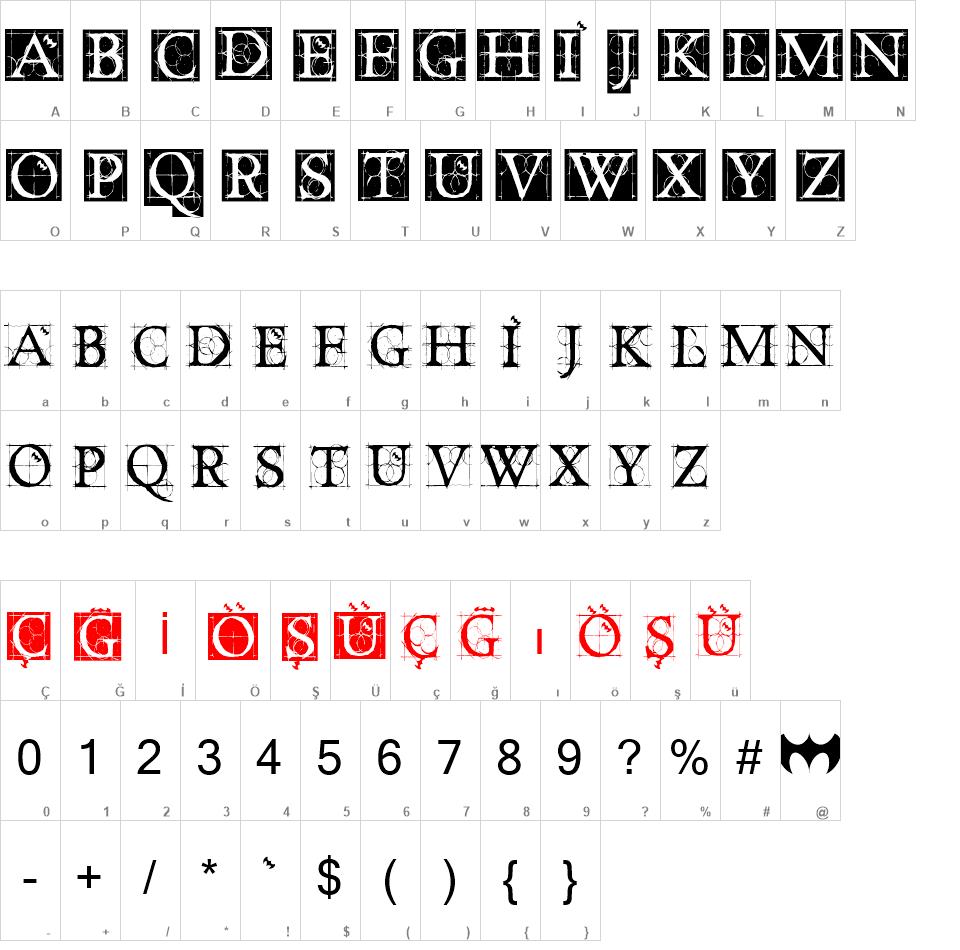 DancingVampyrish font