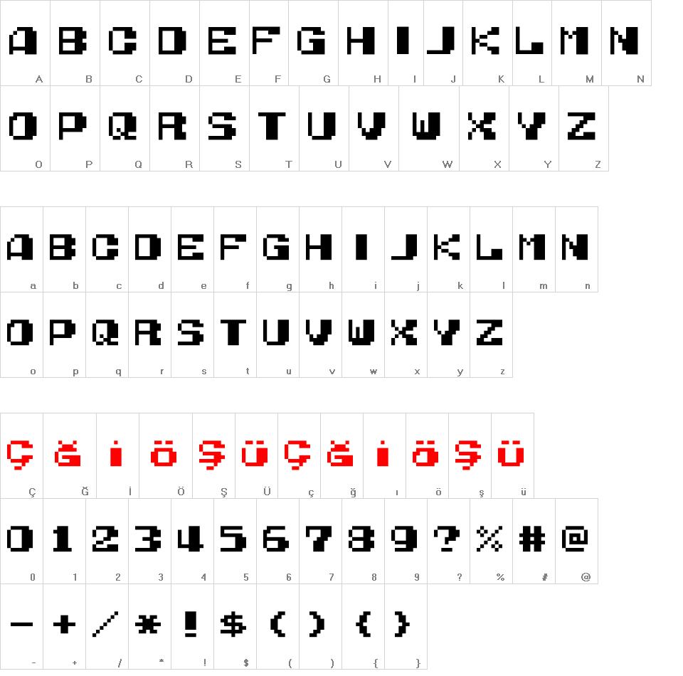 NES Open Tournament Golf font - Font Tr