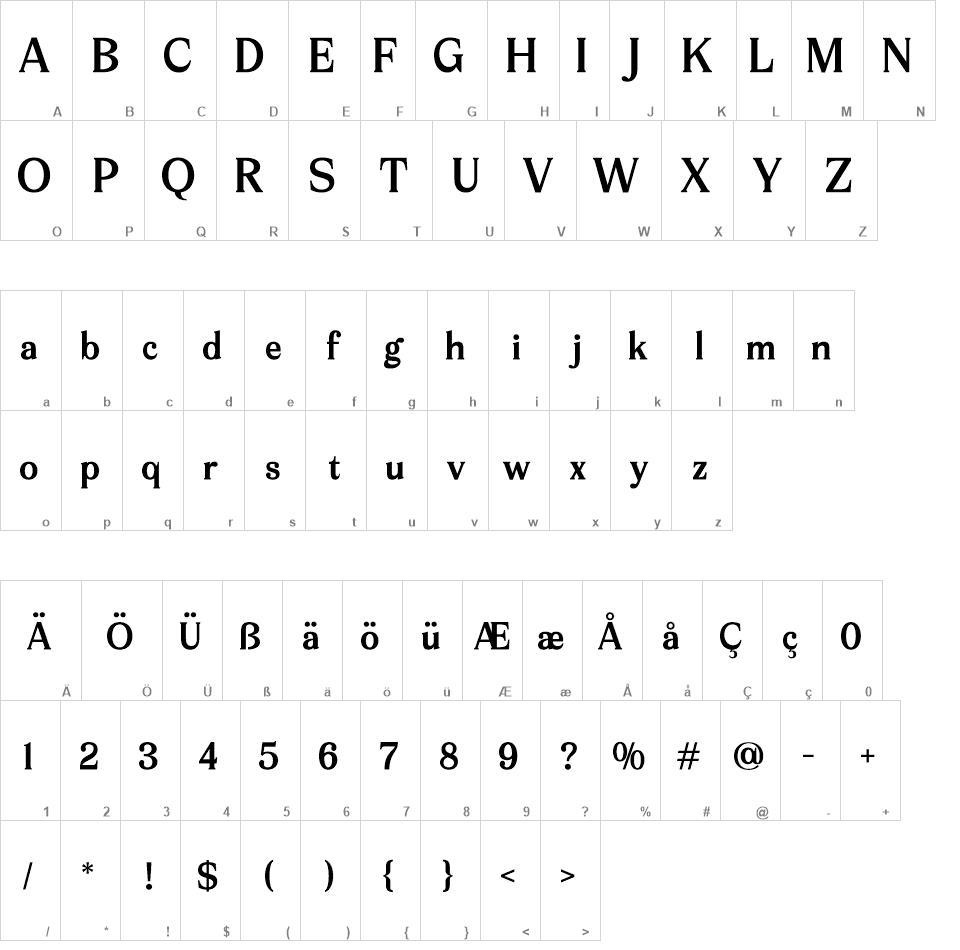 Arguys Regret font