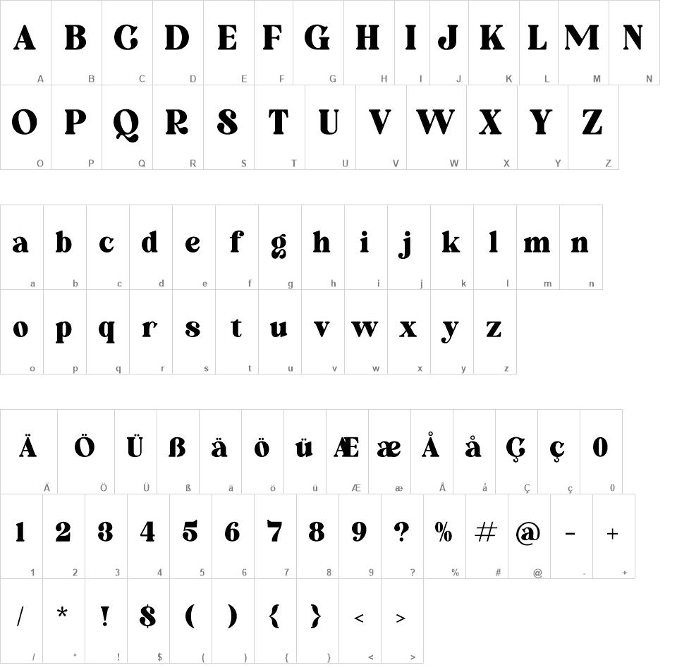 Forest Realm font