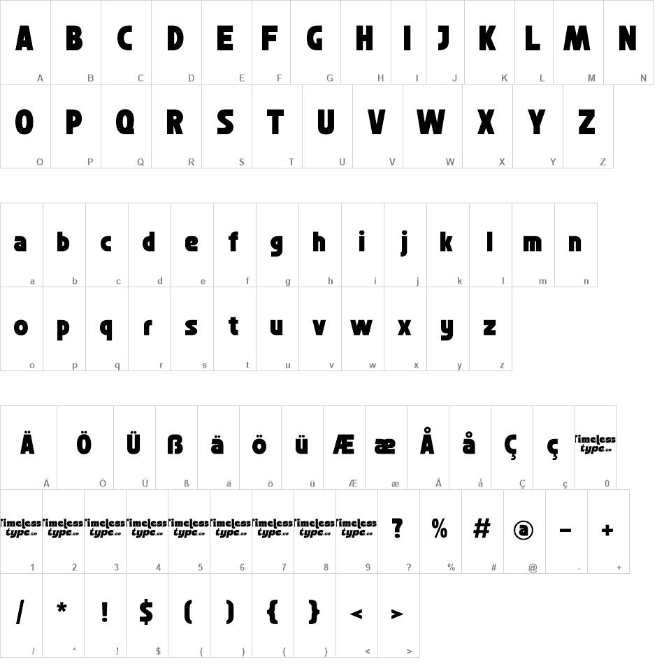 Mactis font
