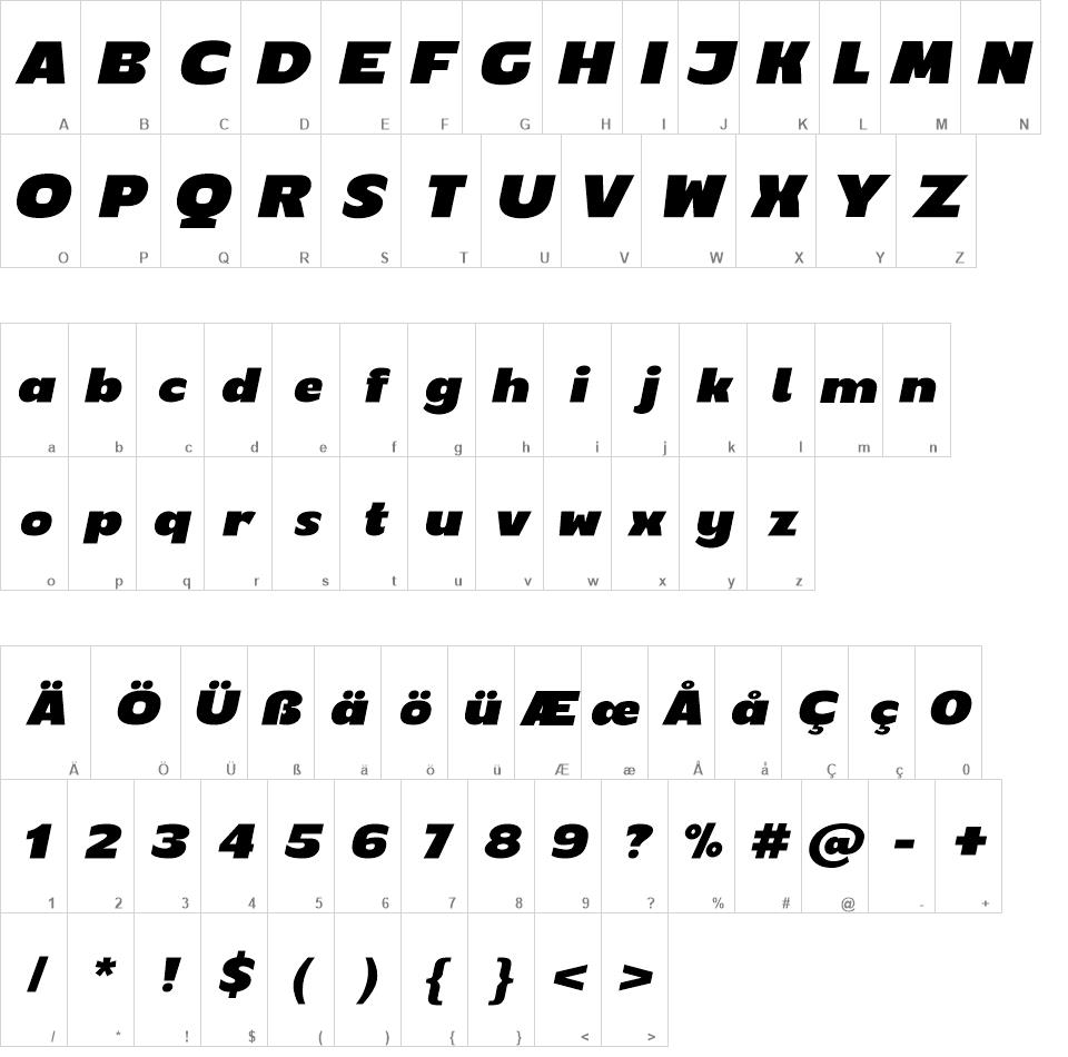 Mertune font