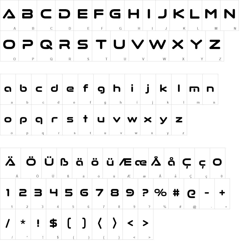 Quadrillion font