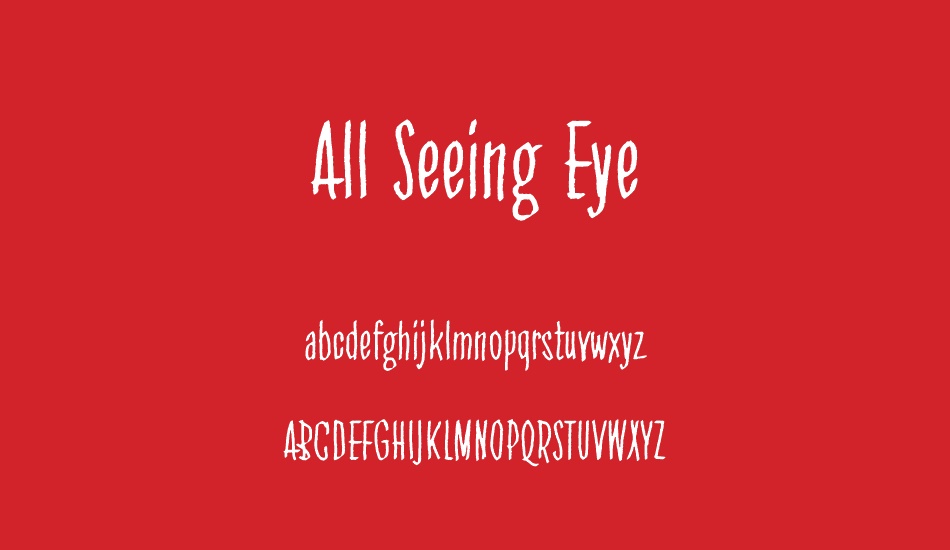 all-seeing-eye font