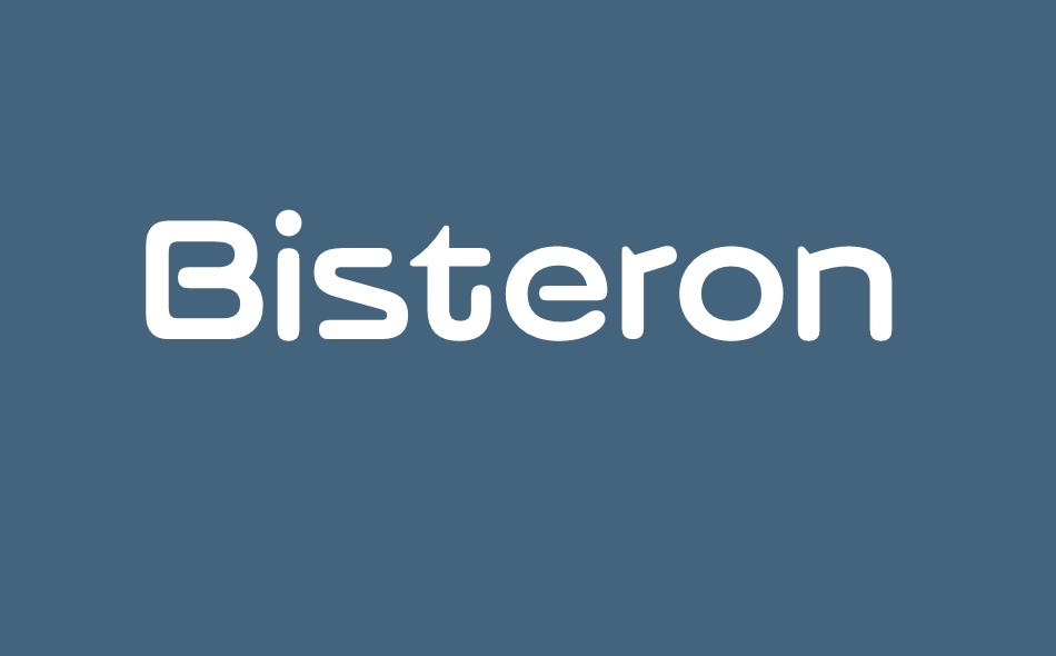Bisteron font big