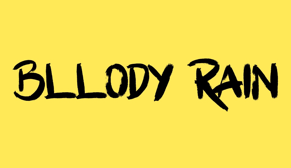 bllody-rainan font big