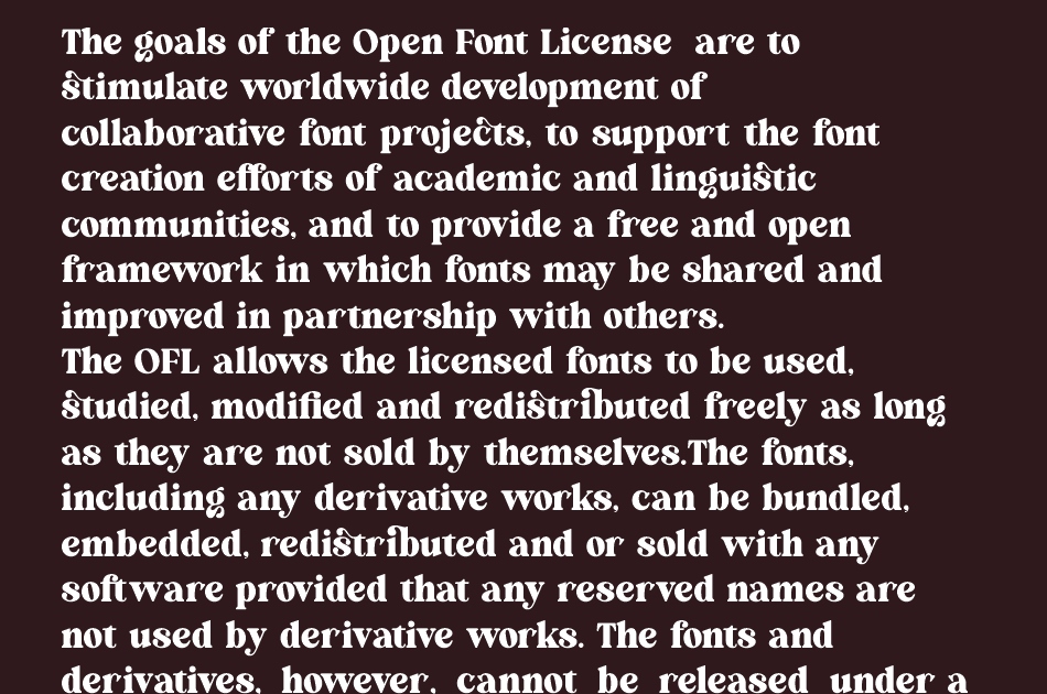 Forest Realm font 1
