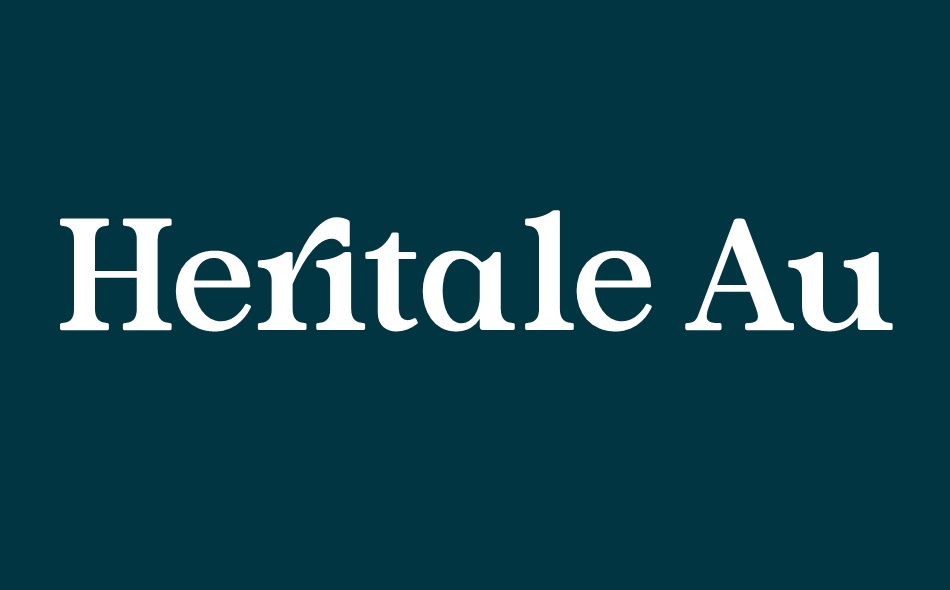Heritale Aubrey font big