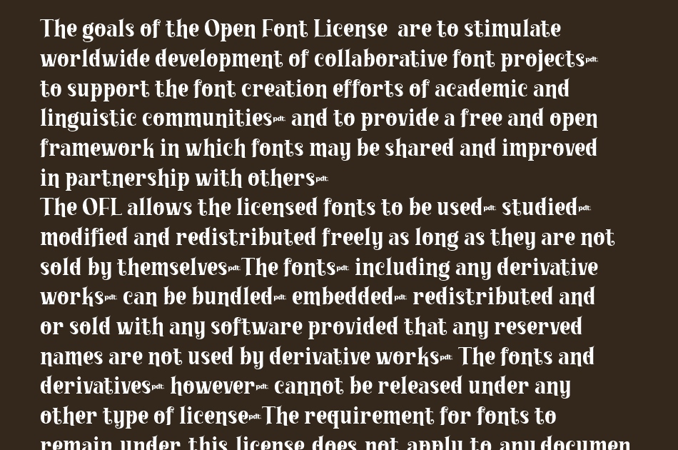 Kareth font 1