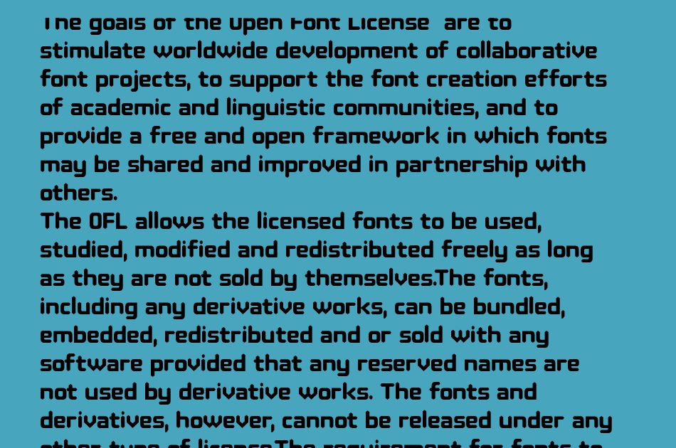 Kinesthesia font 1