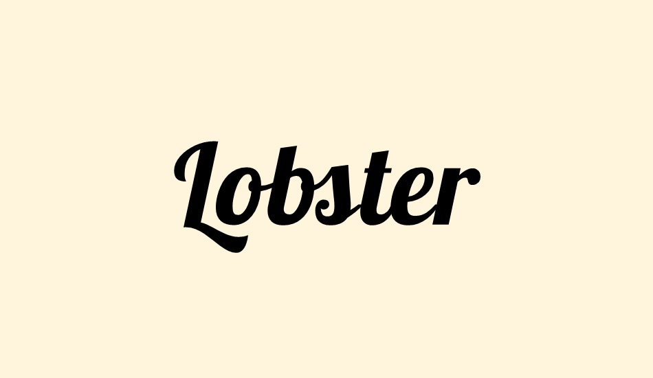 Lobster шрифт онлайн добавить на фото