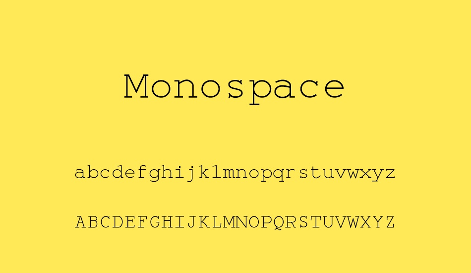 outlinely monospace