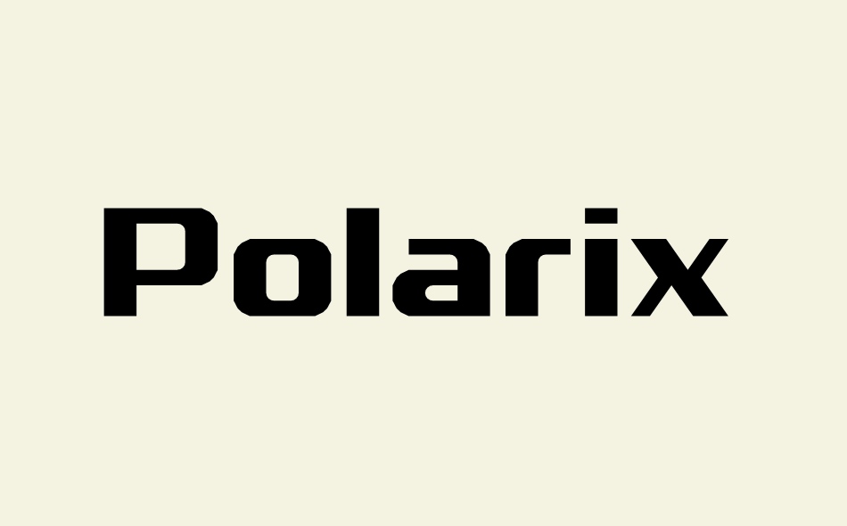 Polarix font big