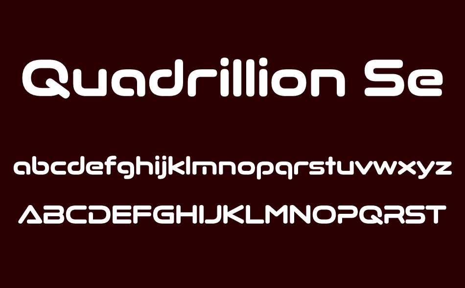 Quadrillion font