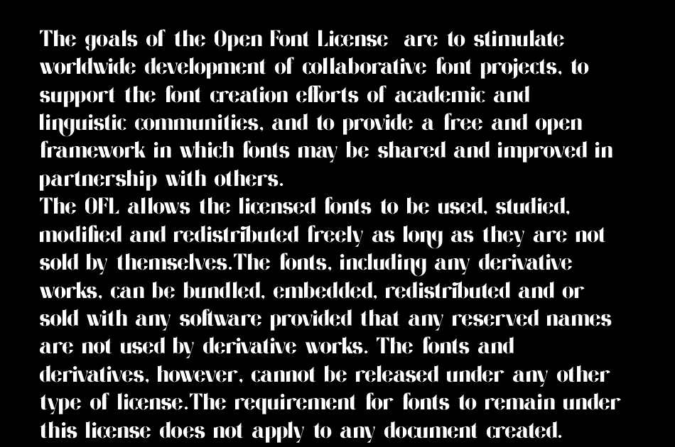 Restful Silent font 1