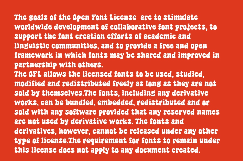 Super Nugget font 1