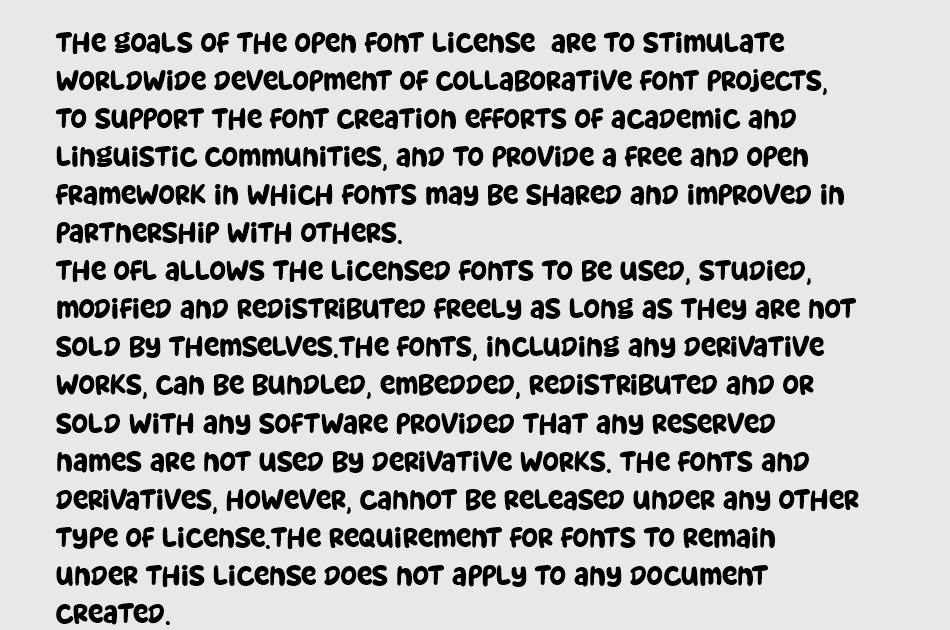 Super Starfish font 1