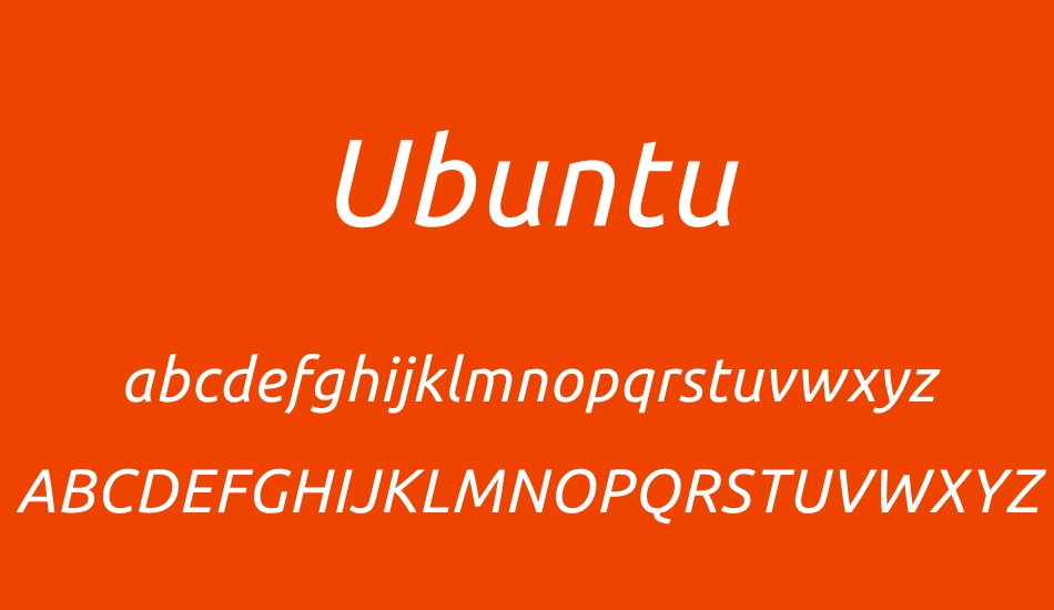 ubuntu download fonts