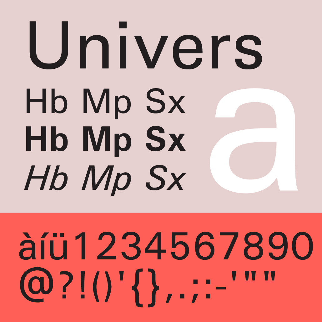 univers font download for mac